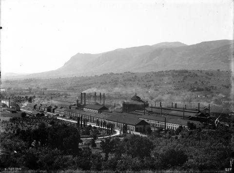 Panoramica dello stabilimento, 9 giugno 1910