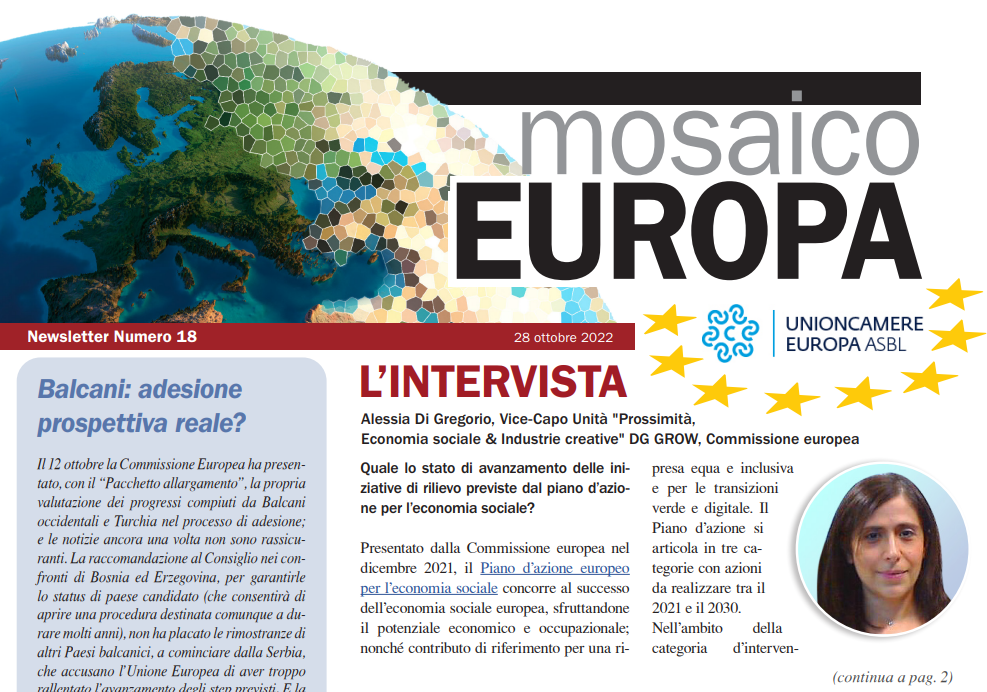 Mosaico Europa 18 2022