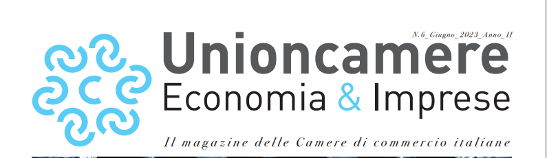 Magazine Unioncamere 6 2023 testatina