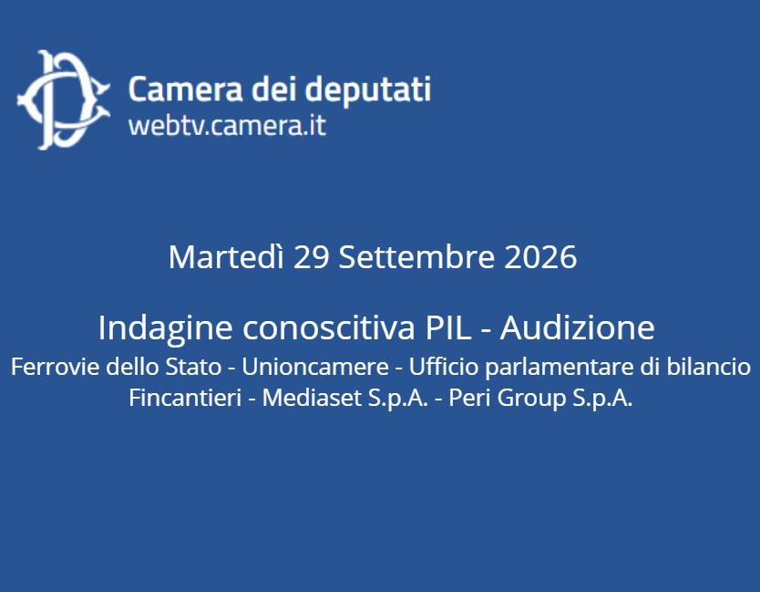 audizione Unioncamere
