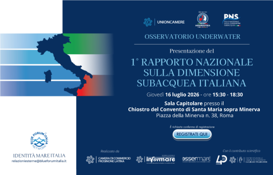 presentazione 1° rapporto nazionale sulla dimensione subacquea italiana