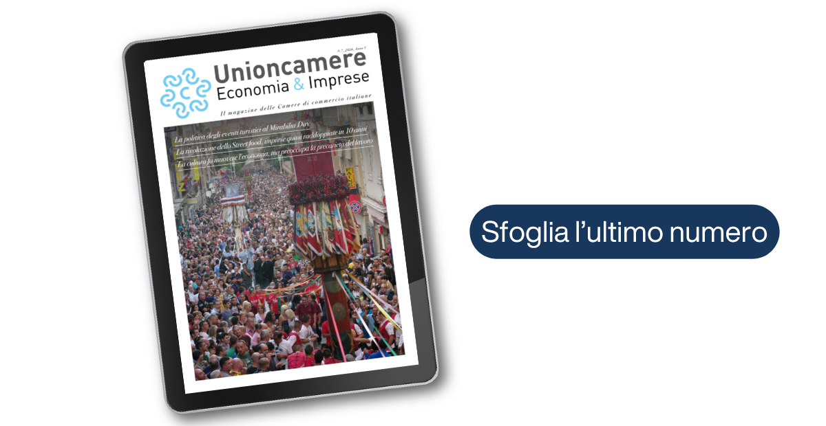 Magazine Unioncamere sfoglia numero 7 2026