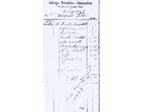 Un conto del 1912