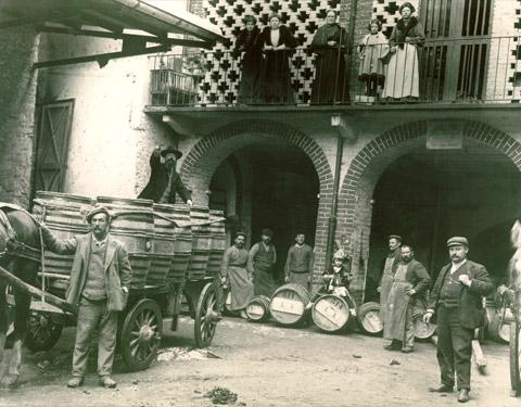 Stabilimento Bosca nel 1916