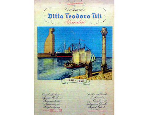 Calendario commissionato in occasione del centenario dell'agenzia Titi (1848-1948) Archivio privato famiglia Titi