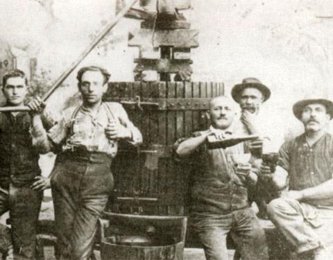 Braccianti della famiglia Torreggiani nel 1879