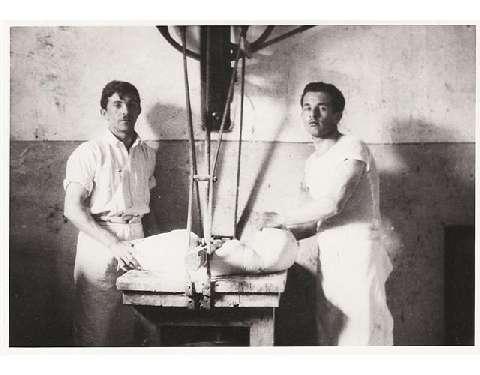 Foto d'epoca dell'impresa