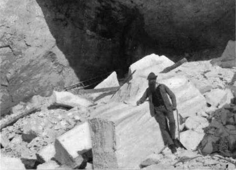 Il fondatore Mathias Gasteiger a Lasa, 1913