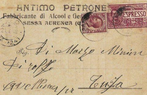 Cartolina postale, 1918