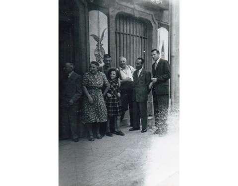 Foto d'epoca dell'impresa