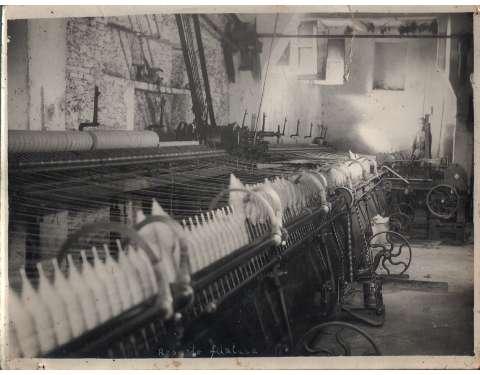 Impianto di Soveria Mannelli, rocesso di filatura: filanda (1935)