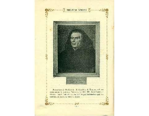 Ritratto di Frà Angiolo Marchissi fondatore dell’Officina nel 1612
