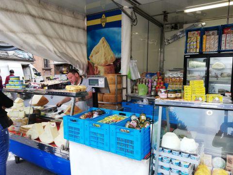 Il banco di vendita ambulante oggi