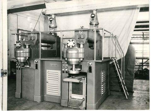 Macchine per la produzione della pasta, 1940-1950