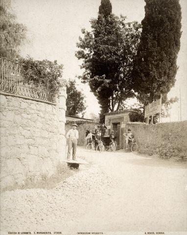 Annuncio dell'apertura dell'Hotel Continental, 1 dicembre 1903, foto di Albert Noack