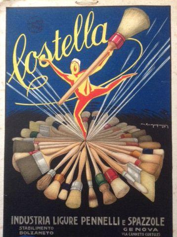 Il pannello pubblicitario illustrato da Giorgio Muggiani, 1926