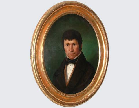Ritratto di Bernardo Cima, capostipite dello odierne "Ferriere Giuseppe Cima"