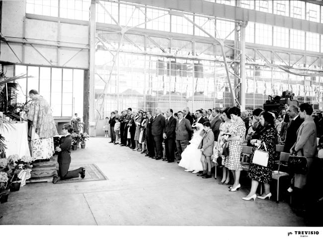 Inaugurazione nuovo stabilimento Beinasco, 1960