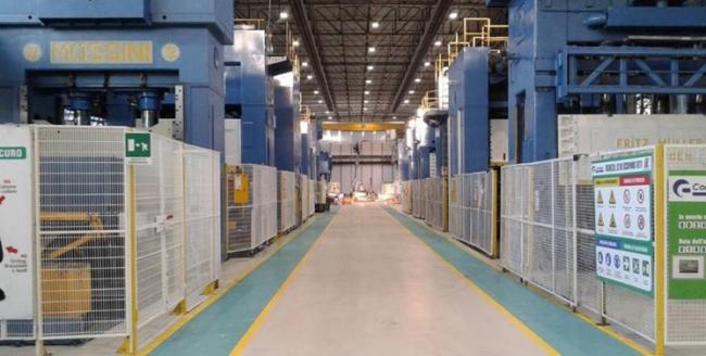 Stabilimento Beinasco reparto presse