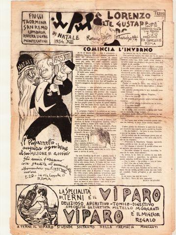 Pubblicità in un giornale del 1934
