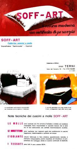 Copertina di un catalogo, anni settanta