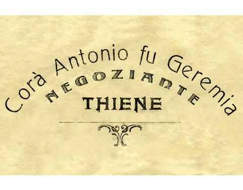 Un logo storico del negozio