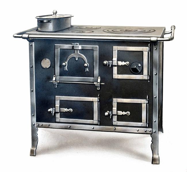 Cucina a legna prodotta artigianalmente a partire dal 1907 dai fratelli Bertazzoni