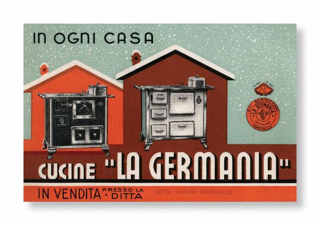 Una delle prime cartoline pubblicitarie