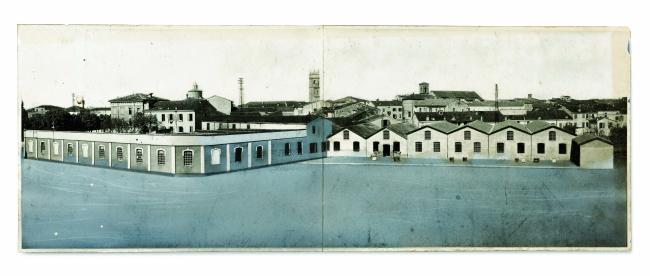 Il primo stabilimento produttivo costruito nel 1909
