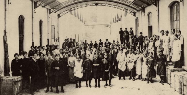 Le maestranze della Manifattura, anni Venti del Novecento