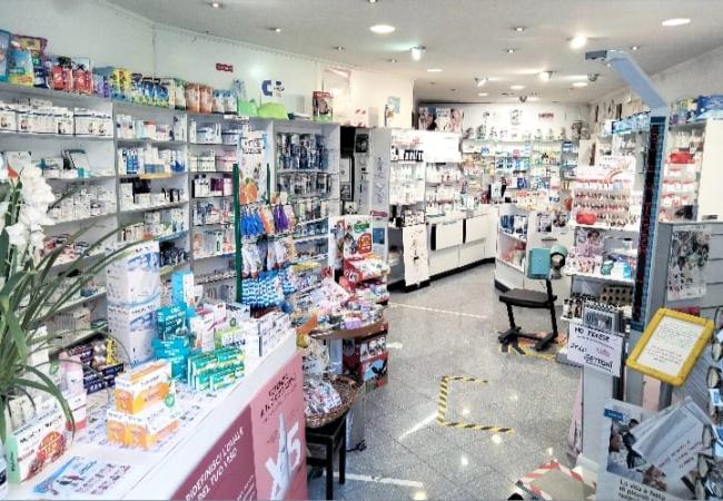 L'interno della Farmacia, oggi