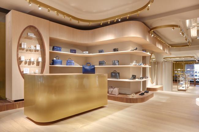 L'allestimento realizzato per una boutique 