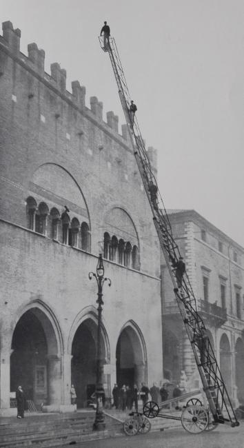 Scala in legno, anni Cinquanta