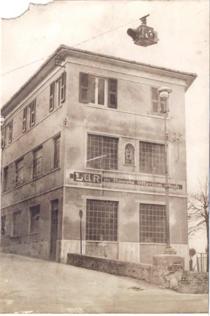 La sede storica fotografata nel 1954