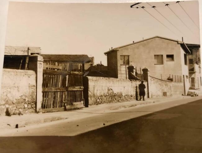 L'esterno della sede, anni Cinquanta 