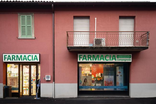 L'esterno di Via Campagnola, oggi
