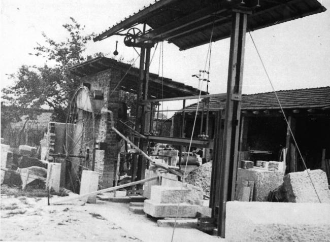 Tagliablocchi monolama, 1930