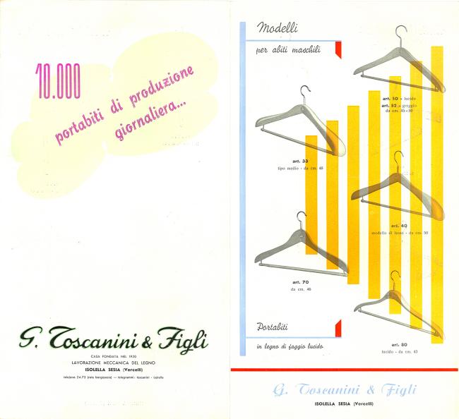 Catalogo, anni Cinquanta