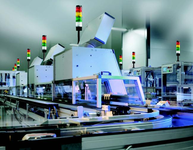 Linea di assemblaggio contatori serie BF, oggi