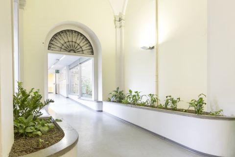 Corridoio interno della clinica