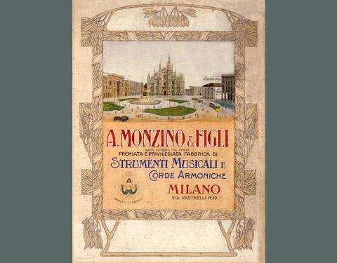 Locandina A. Monzino & Figli (1901)