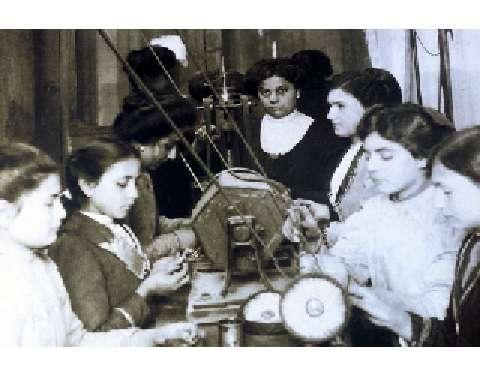Lavoranti della Giovanni Ascione & Figlio, inizi Novecento