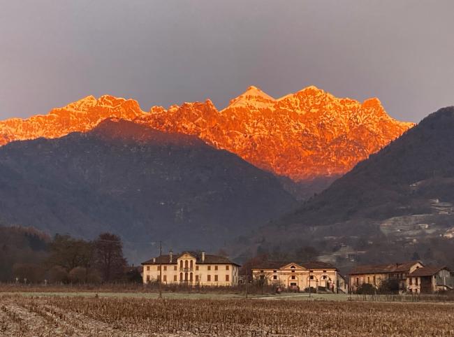 La tenuta agricola e la casa padronale, oggi
