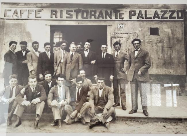  Primo ingresso storico del locale negli anni di fine Ottocento,  inizi Novecento