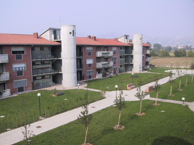Le palazzine di via Trucca, Bergamo, 1997