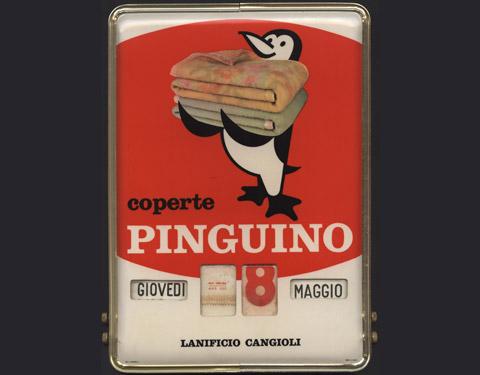 Calendario pubblicitario degli anni Cinquanta