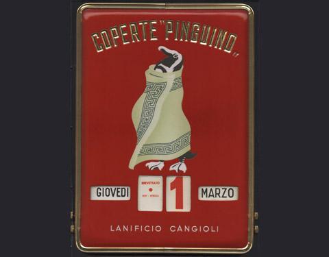 Calendario pubblicitario degli anni Sessanta