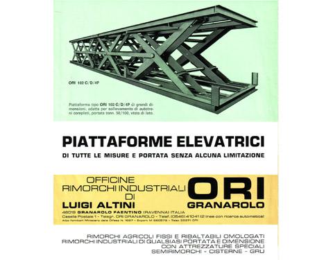 La produzione passa dai carri agricoli ai carri industriali (1956)