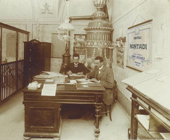 L'ufficio dell'impresa a fine Ottocento