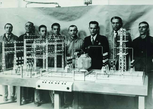 Modello di centrale funzionante....., 1937